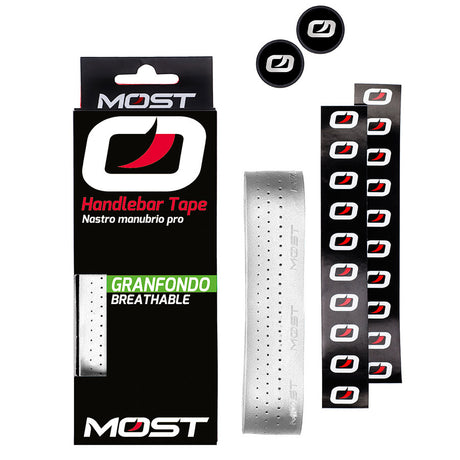 Nastro Manubrio MOST Granfondo Breathable - Bianco