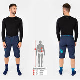 Pantaloncini Endura MT500 Burner - Blu - N
