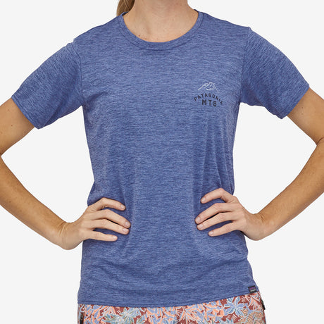 T-shirt donna Patagonia Cap Cool Daily Graphic - Blu - A