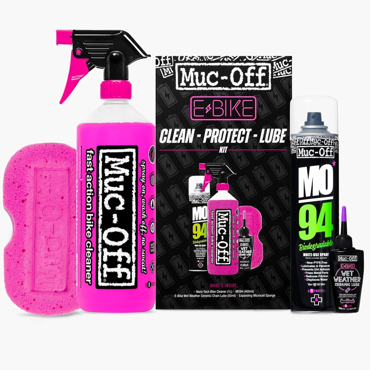 Kit pulizia E-Bike Essentials Muc-off - M