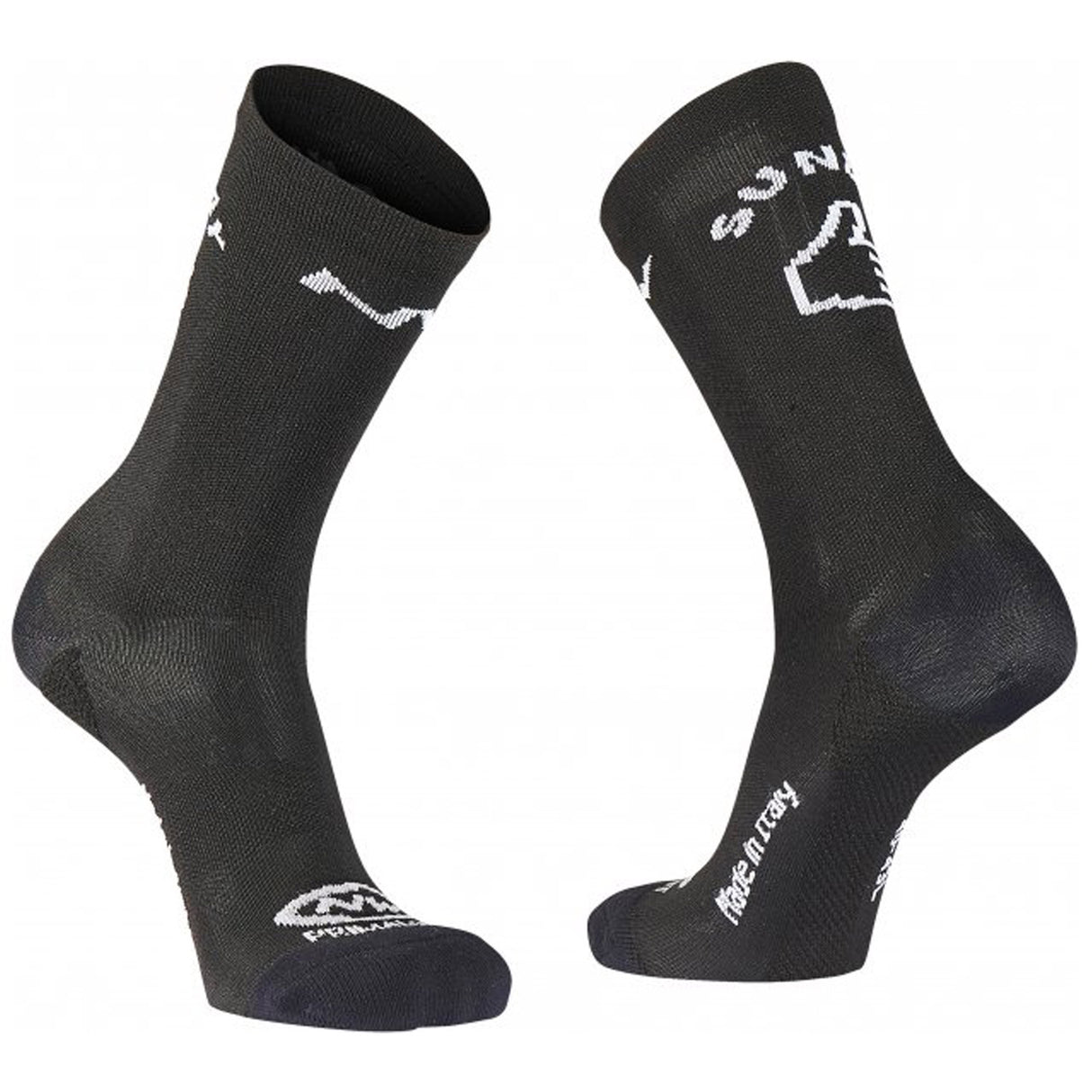 Calze Northwave Sunday Monday high wool winter - Nero