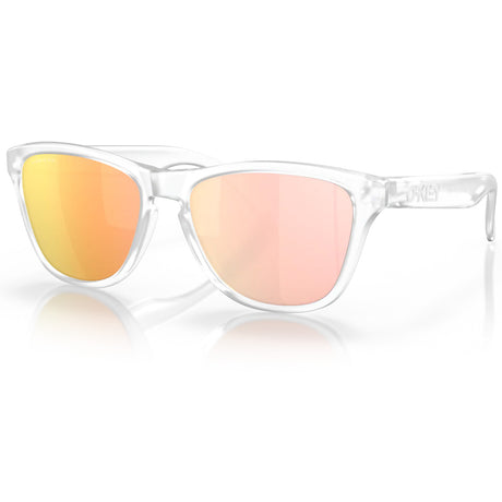 Occhiali Oakley Frogskins XS - Matte Clear Prizm Rose Gold - Q