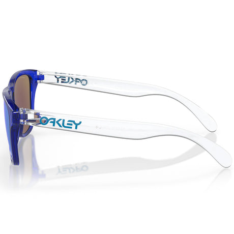 Occhiali Oakley Frogskins XS - Crystal Blue Prizm Sapphire - F