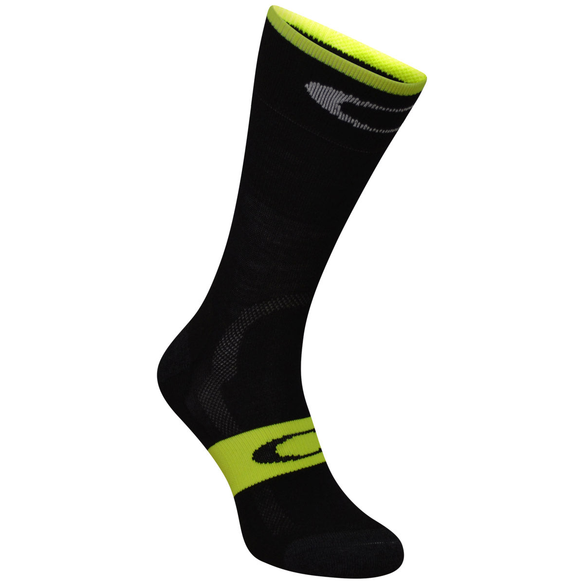 Calze Oakley Thermal Wool - Nero giallo