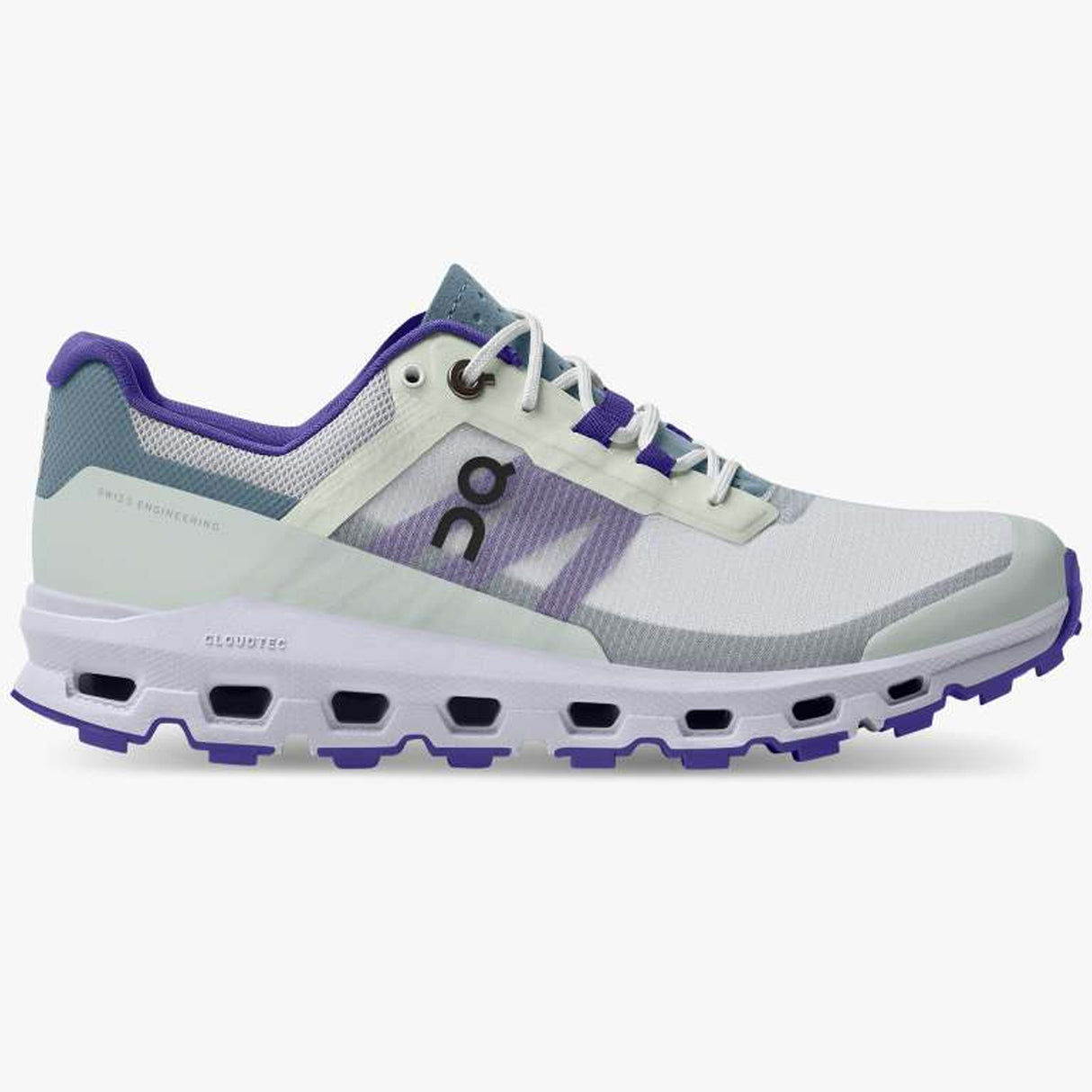 Scarpe donna On Cloudvista - Bianco viola - P