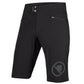 Pantaloncini Endura Singletrack Lite Short Fit - Nero