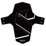 Parafango anteriore Switch MTB - Nero bianco - Q