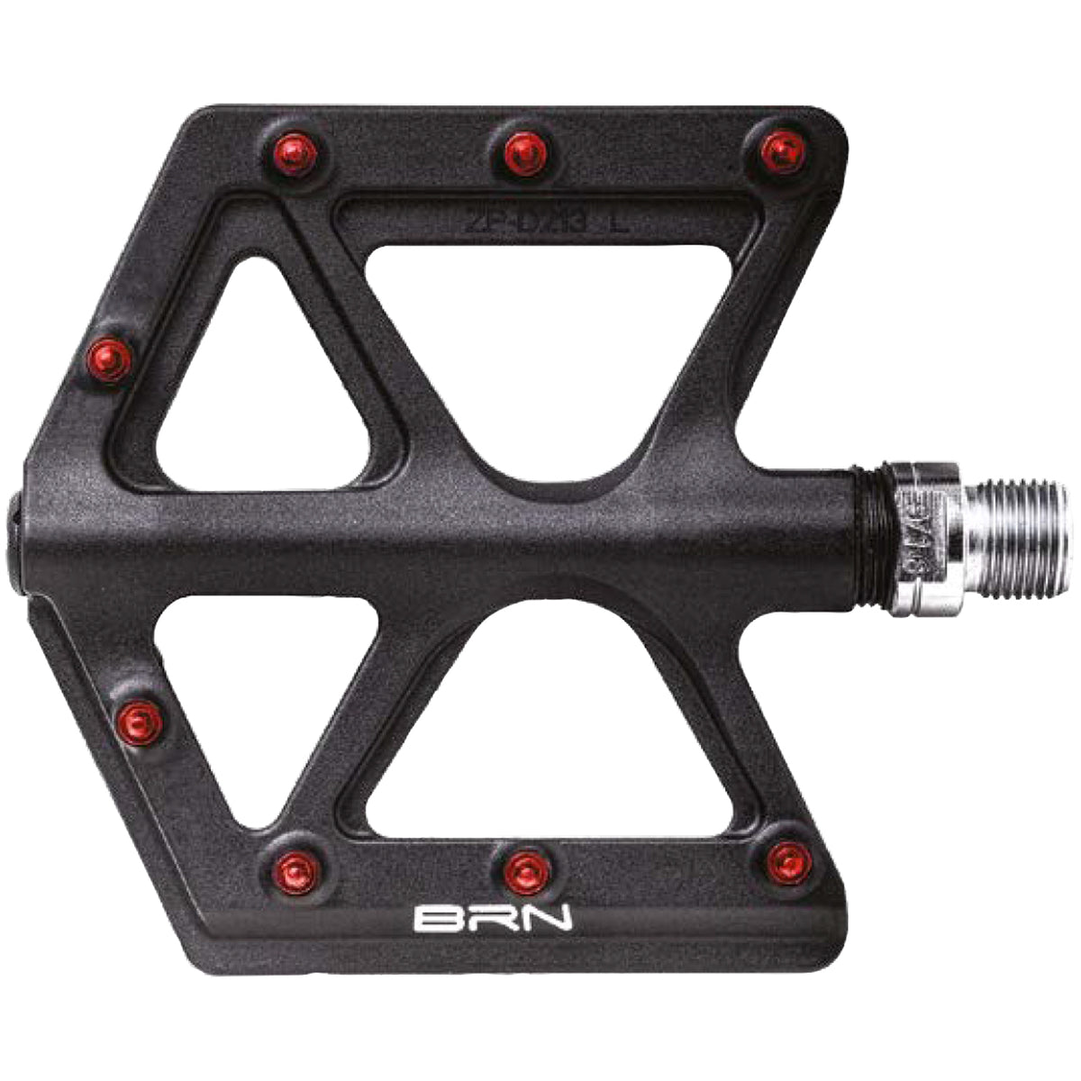 Pedali BRN Composite Kite - Nero rosso - Q