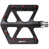 Pedali BRN Composite Kite - Nero rosso - Q