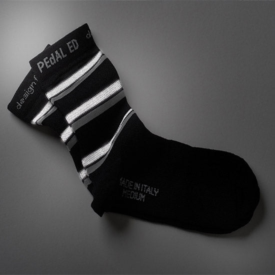 Calze PEdALED Reflective Three Stripes - Blu