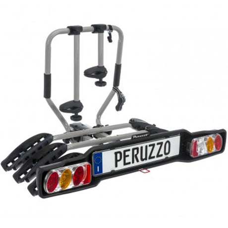 Portabici Peruzzo Siena per 3 biciclette per gancio traino - B