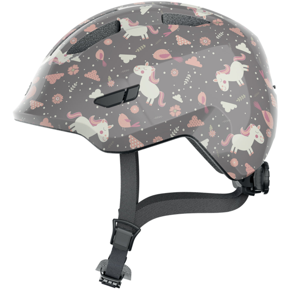 Casco bambino Abus Smiley 3.0 - Grey horse - A