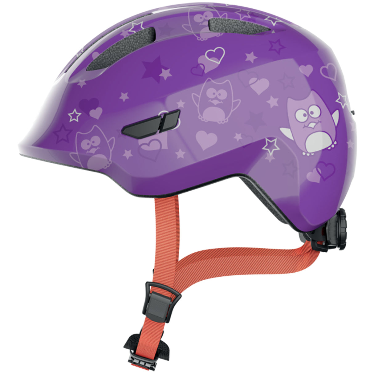 Casco bambino Abus Smiley 3.0 - Purple Star - D