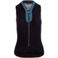 Maglia donna senza maniche Q36.5 L1 Lady Pinstripe - Nero
