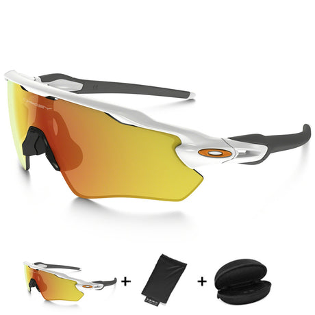 Occhiali Oakley Radar EV Path - Polished White Fire Iridium
