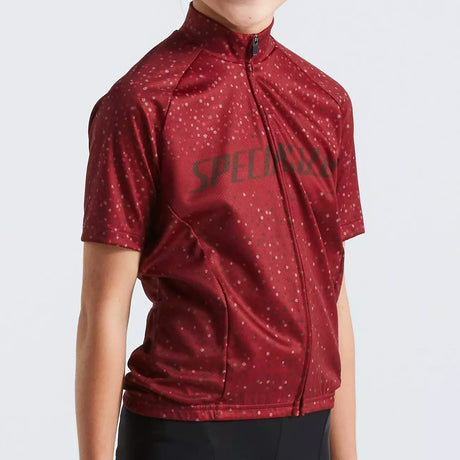 Maglia bambino Specialized RBX Comp Logo - Bordeaux - I