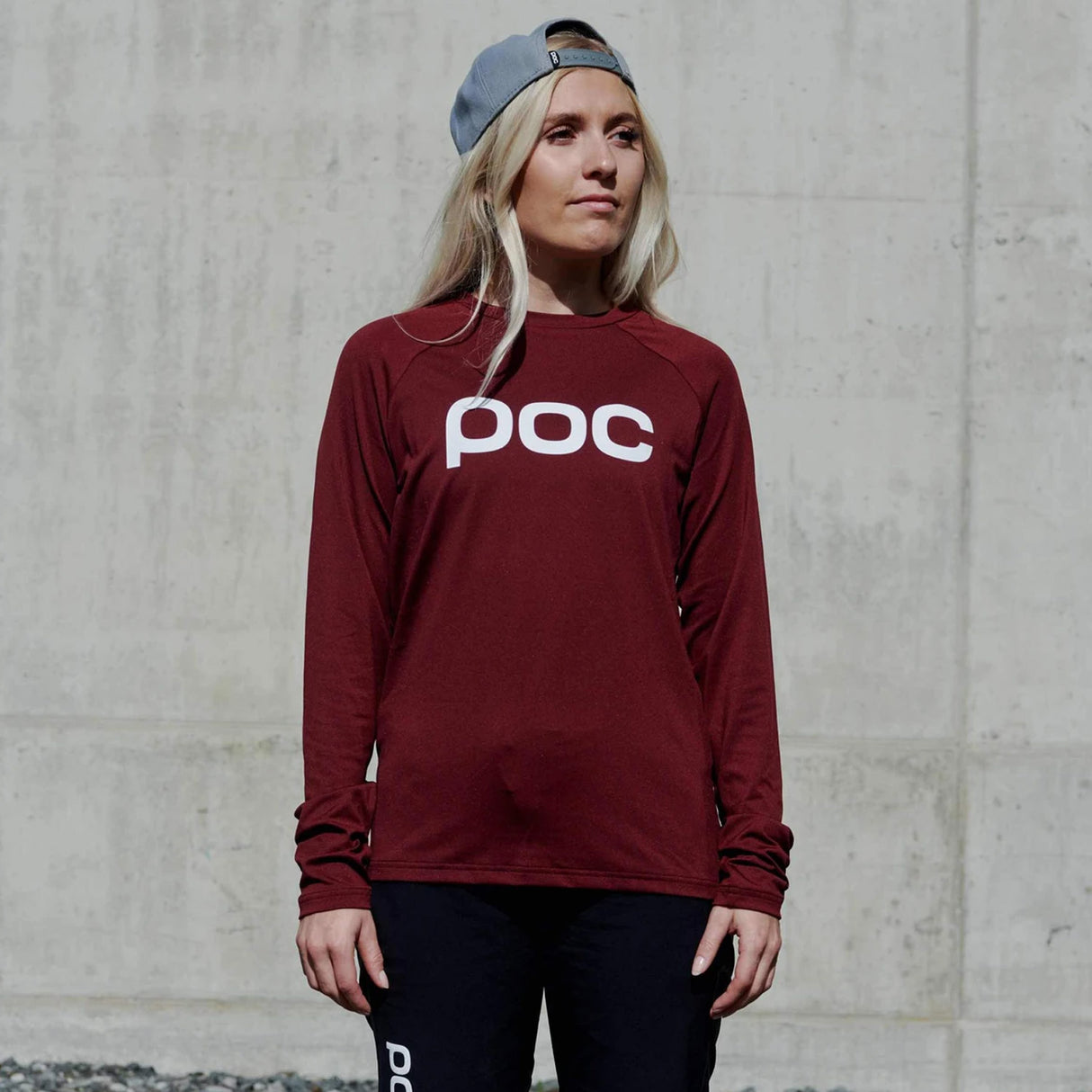 Maglia maniche lunghe Donna Poc Reform Enduro - Bordeaux - I