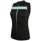 Maglia Donna S/M Rh+ Spirit - Nero Azzurro