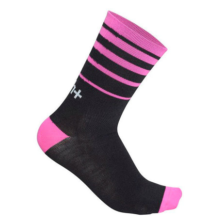 Calze Rh+ Feel 15 - Nero Fucsia