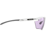 Occhiali Rudy Magnus - White Gloss ImpactX Purple - C