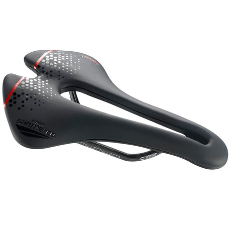 Sella San Marco Aspide Short Open-Fit CFX Wide - Nero rosso