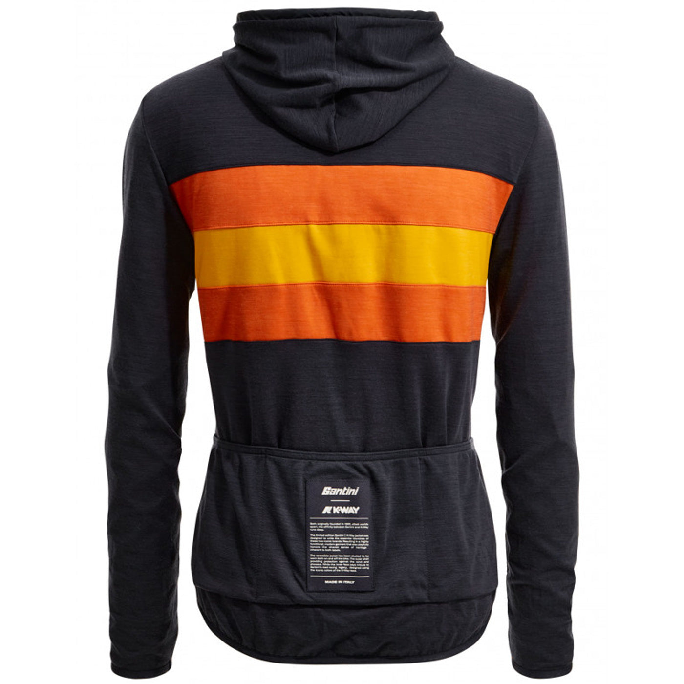 Giacca antivento reversibile Santini x K-WAY - Blu - P