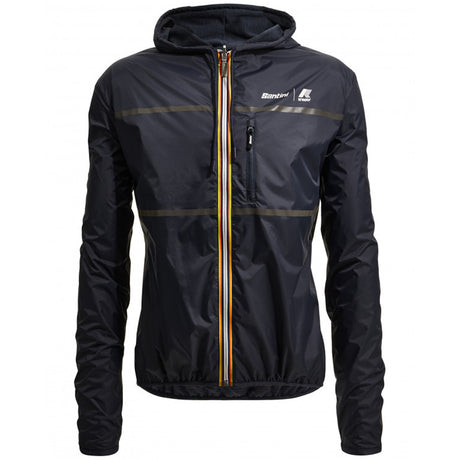 Giacca antivento reversibile Santini x K-WAY - Blu - L