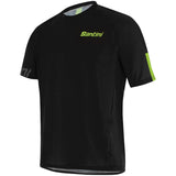 Maglia Santini Sasso - Nero verde