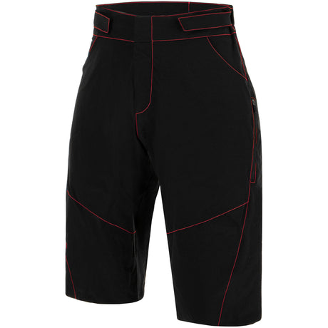 Pantaloncini mtb donna Santini Selva - Nero fuxia