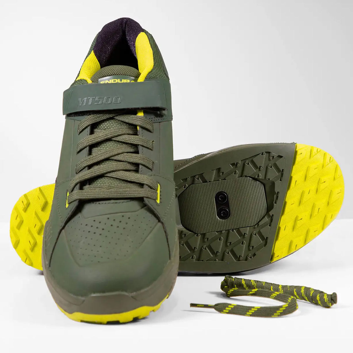 Scarpe Endura MTB MT500 Burner Clipless - Verde - P