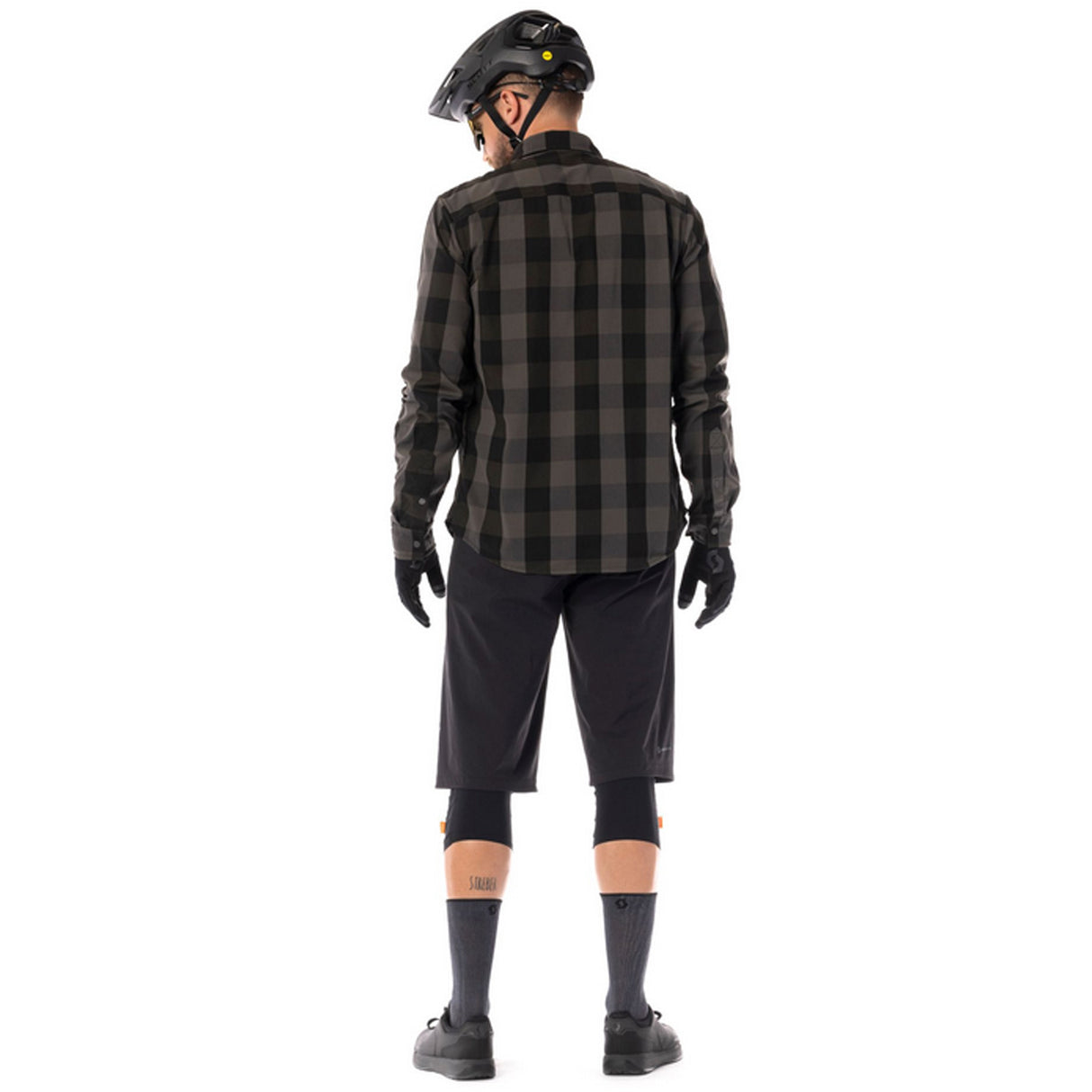 Camicia Scott Trail Flow Check - Verde - N
