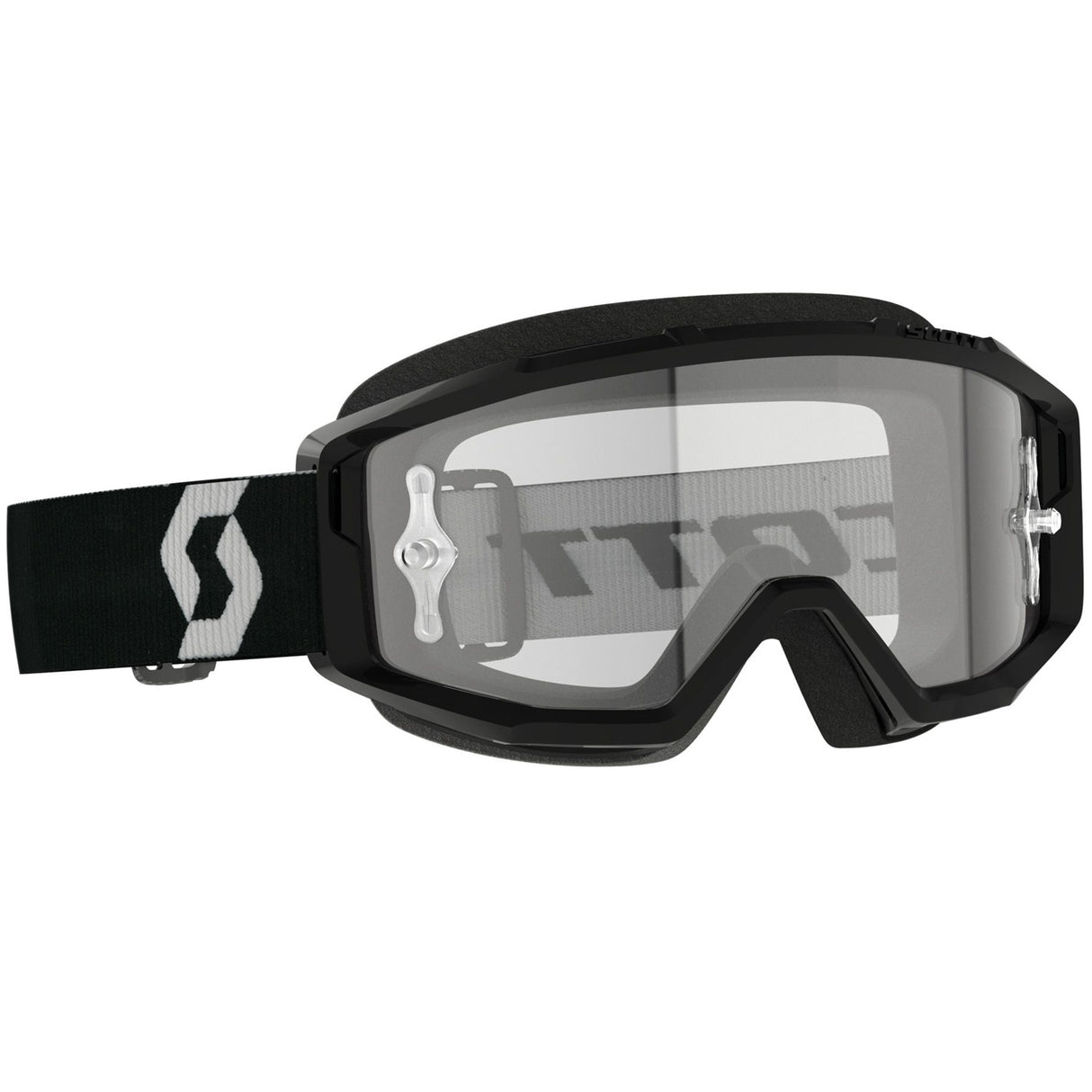Maschera Scott Primal Clear - Nero - N