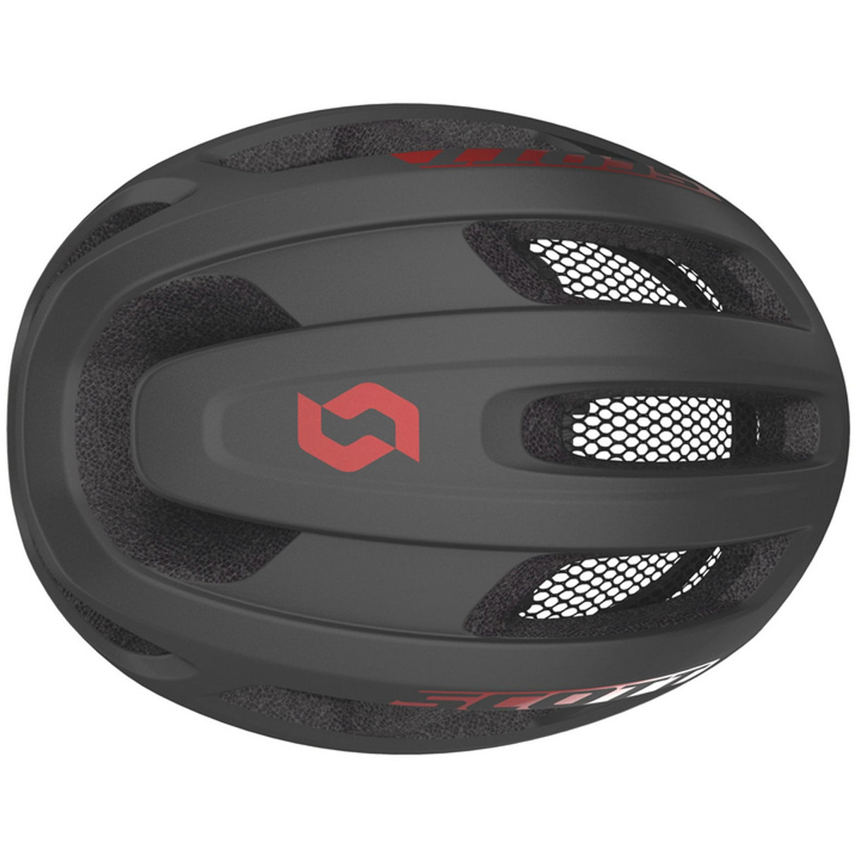 Casco Scott Supra Road - Grigio rosso - Q