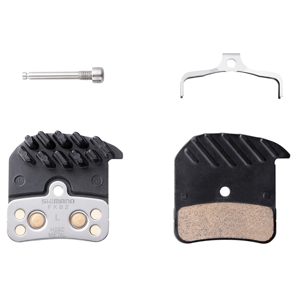 Pastiglie disco H03C Shimano - Metal