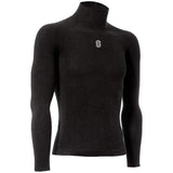 Maglia intima manica lunga collo alto Silverskin X-Warm - Grigio scuro
