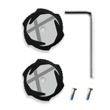 Rotore Northwave SLW Xdial Knob Kit - Bianco nero - B