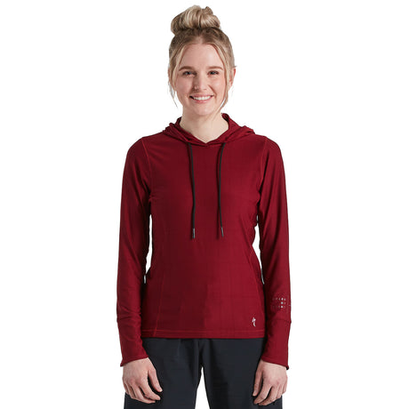 Felpa donna Specialized Speed of Light - Rosso - B