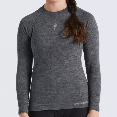 Maglia intima maniche lunghe donna Specialized Merino Seamless - Grigio - O