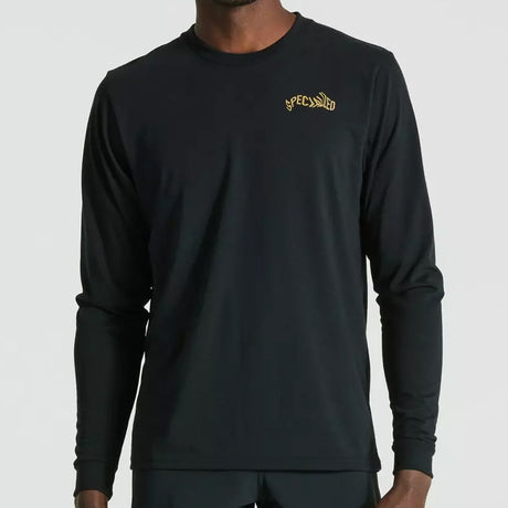 T-Shirt maniche lunghe Specialized Warped - Nero - G