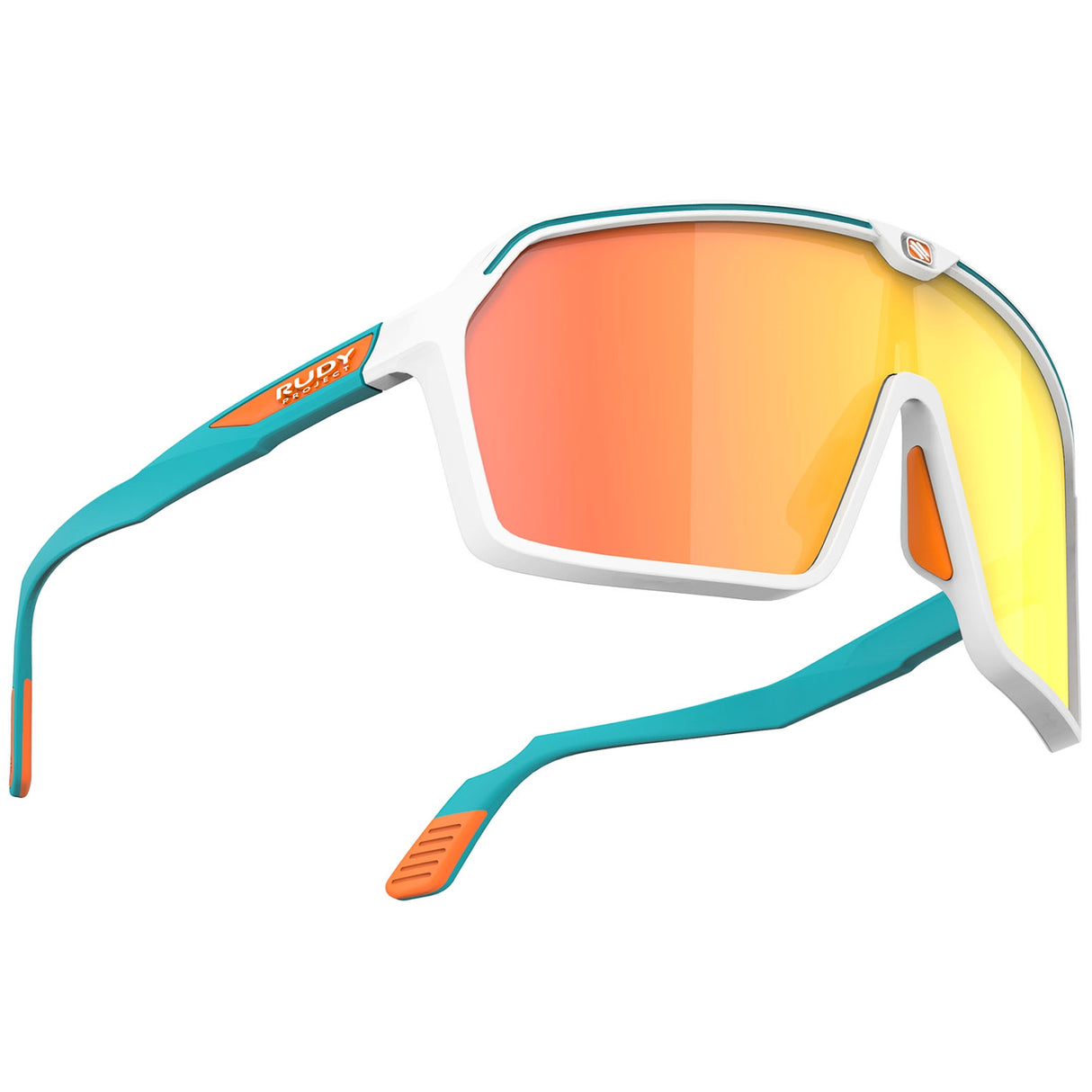 Occhiali Rudy Spinshield - White Water Multilaser Orange - D