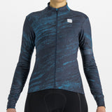 Maglia donna maniche lunghe Sportful Cliff Supergiara - Blu - C