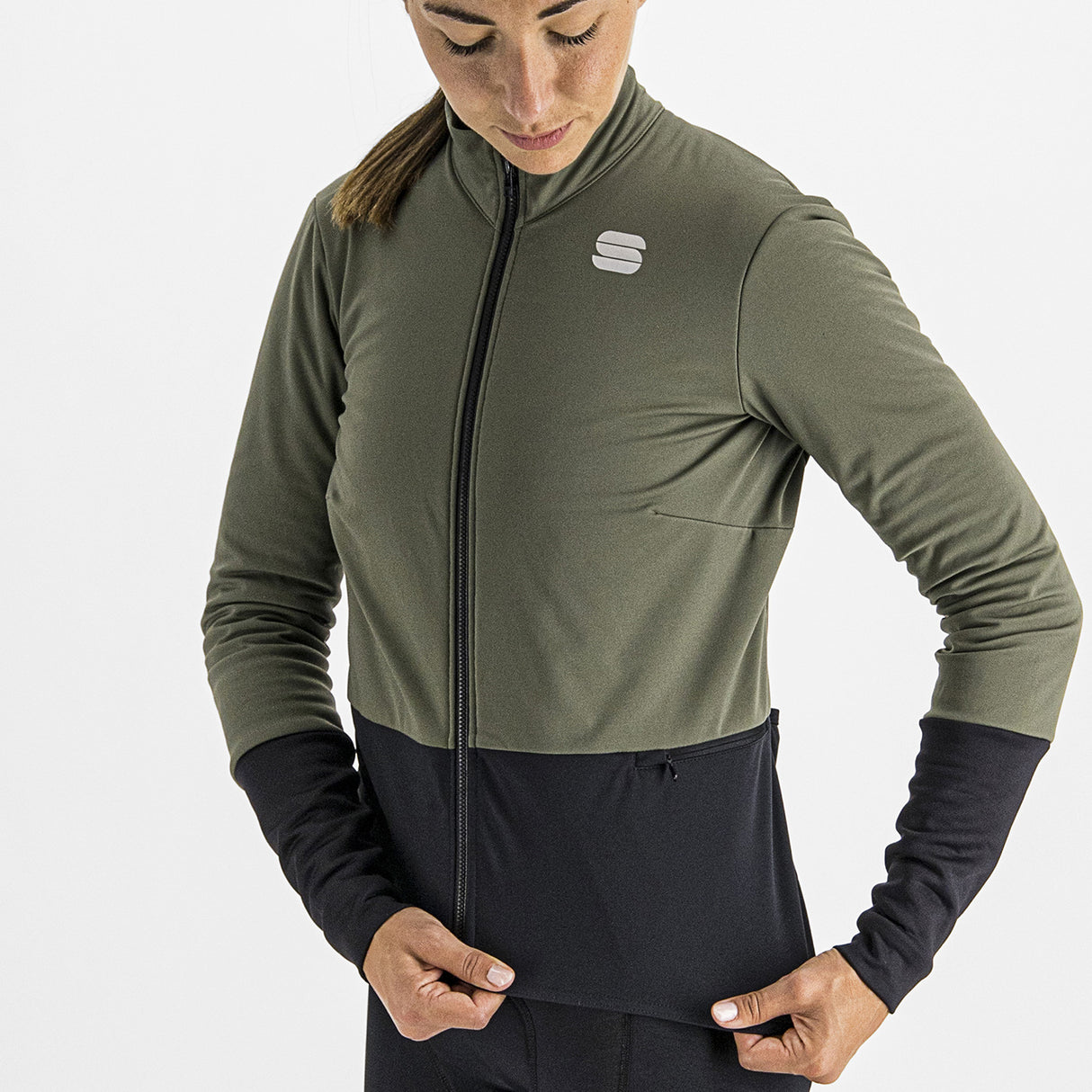 Giacca donna Sportful Total Comfort - Verde - D