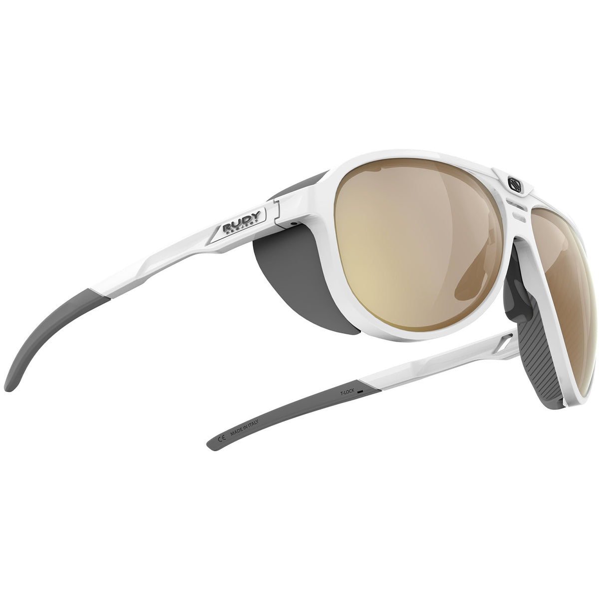 Occhiali Rudy Stardash - White Photocromic Crimson - A