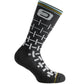 Dotout Stripe winter socken - Schwarz weiss