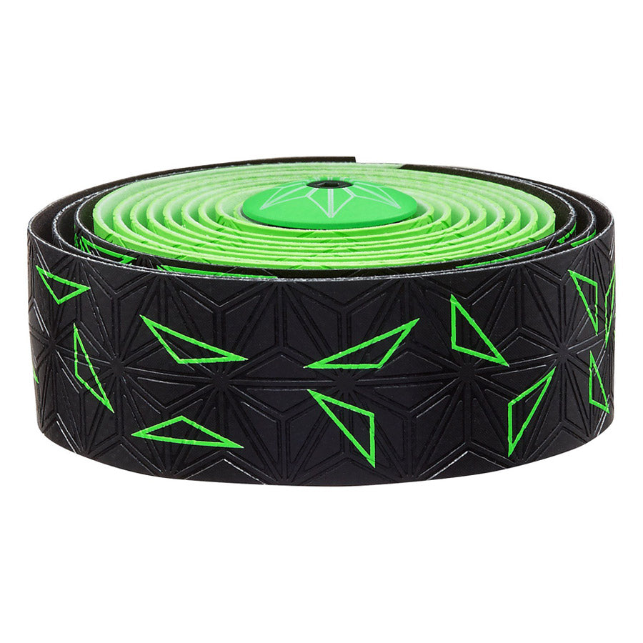Nastro Manubrio Supacaz Super Sticky Kush - Star Fade Verde
