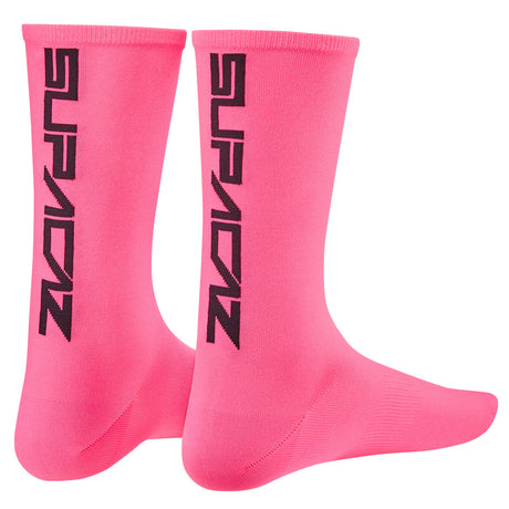 Calze Supacaz SupaSox Straight Up SL - Rosa