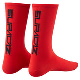 Calze Supacaz SupaSox Straight Up SL - Rosso nero