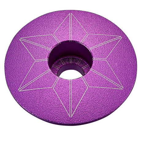 Tappo serie sterzo Supacaz Star Capz Anodized - Viola