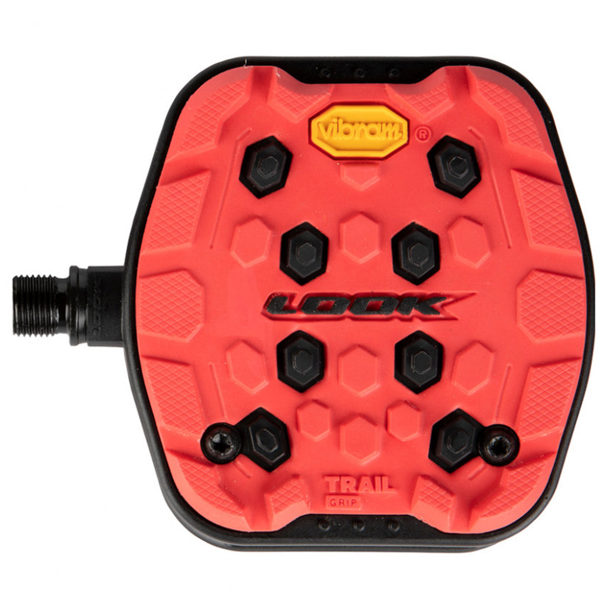 Pedali Look Trail Grip - Rosso