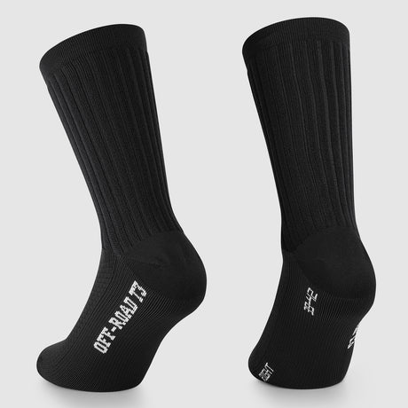Calze Assos Trail T3 - Nero - D